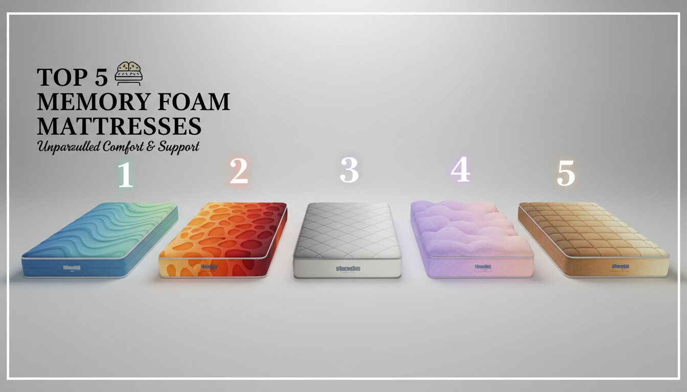 Illustration for blog section about: Top 5 Memory Foam Mattresses, image 1