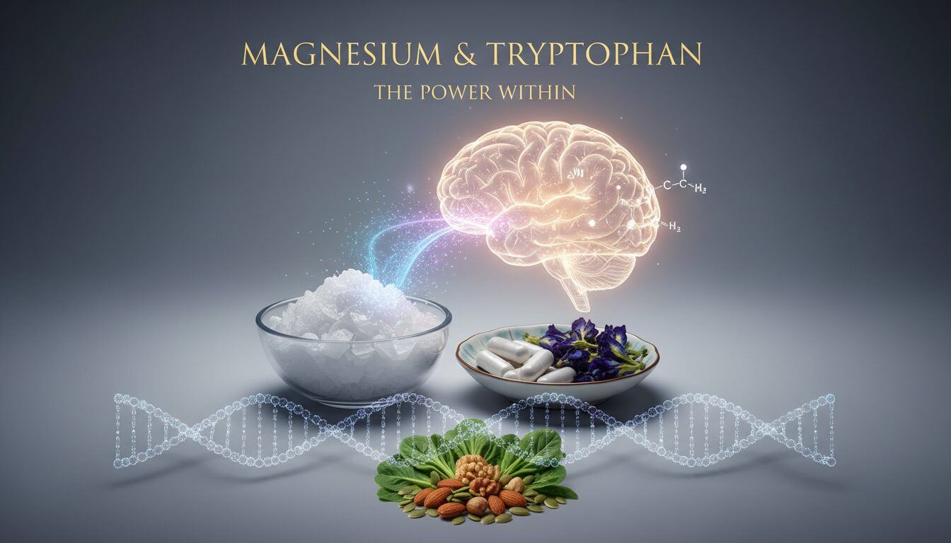 Illustration for blog section about: The Power of Magnesium and Tryptophan, image 3