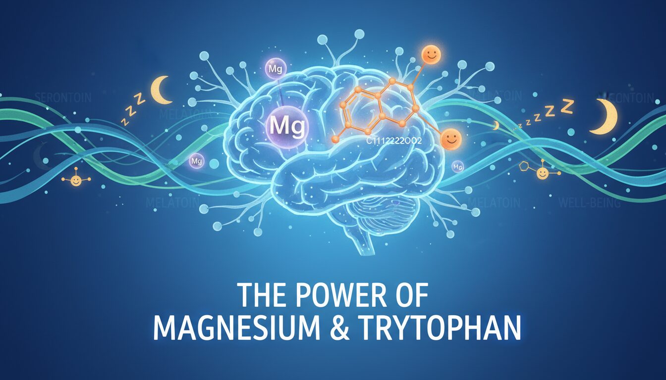 Illustration for blog section about: The Power of Magnesium and Tryptophan, image 6