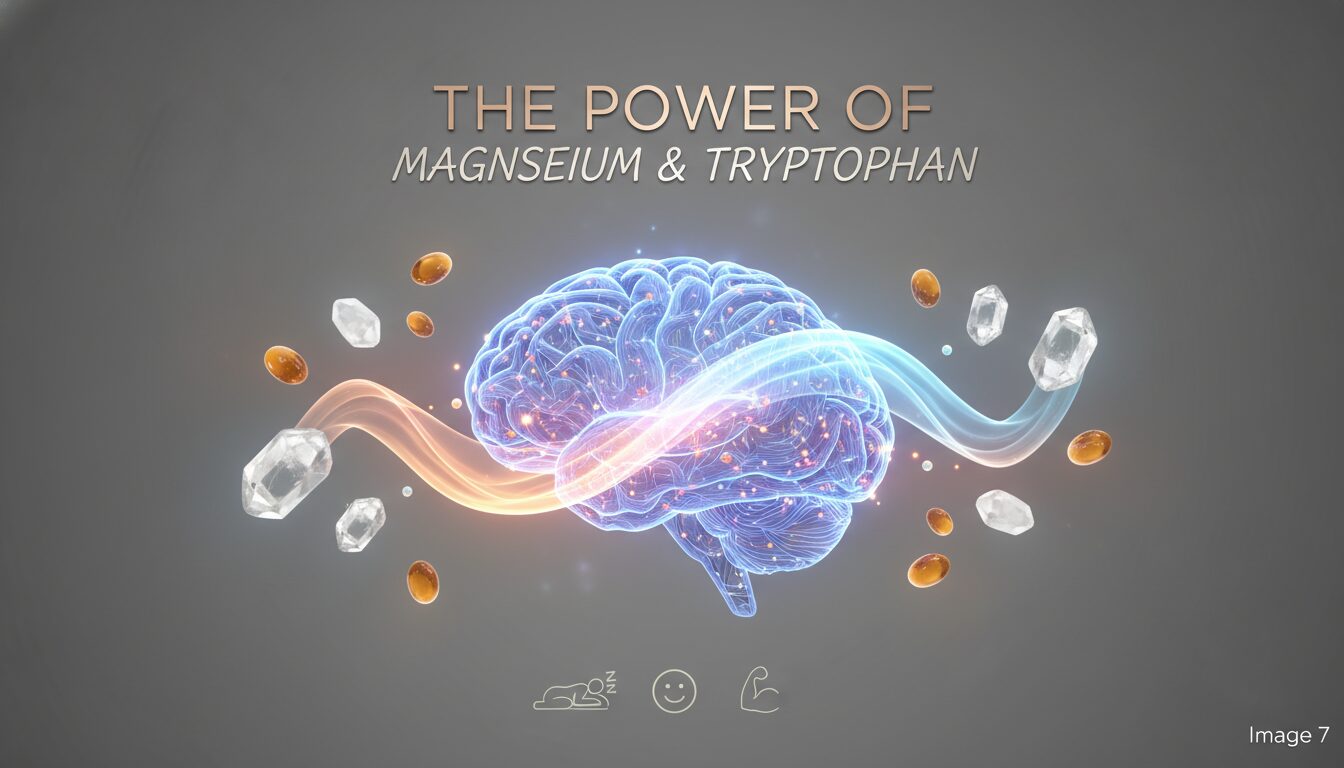 Illustration for blog section about: The Power of Magnesium and Tryptophan, image 7