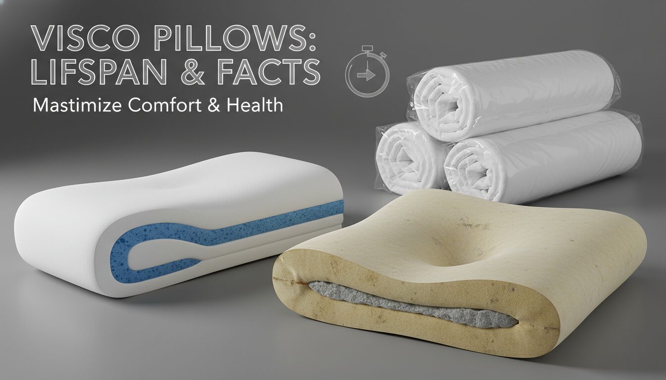 Visco pillow lifespans and important facts?