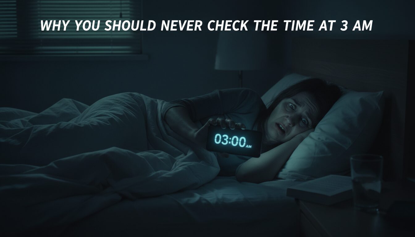 Illustration for blog section about: Why You Should Never Check The Time at 3 AM, image 2