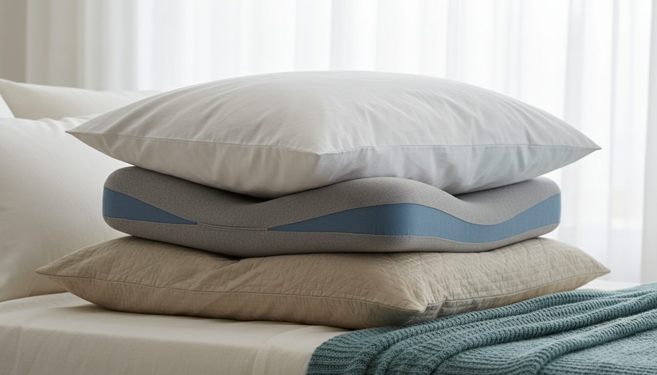 Illustration for blog section about: Pillows for sleep, image 1