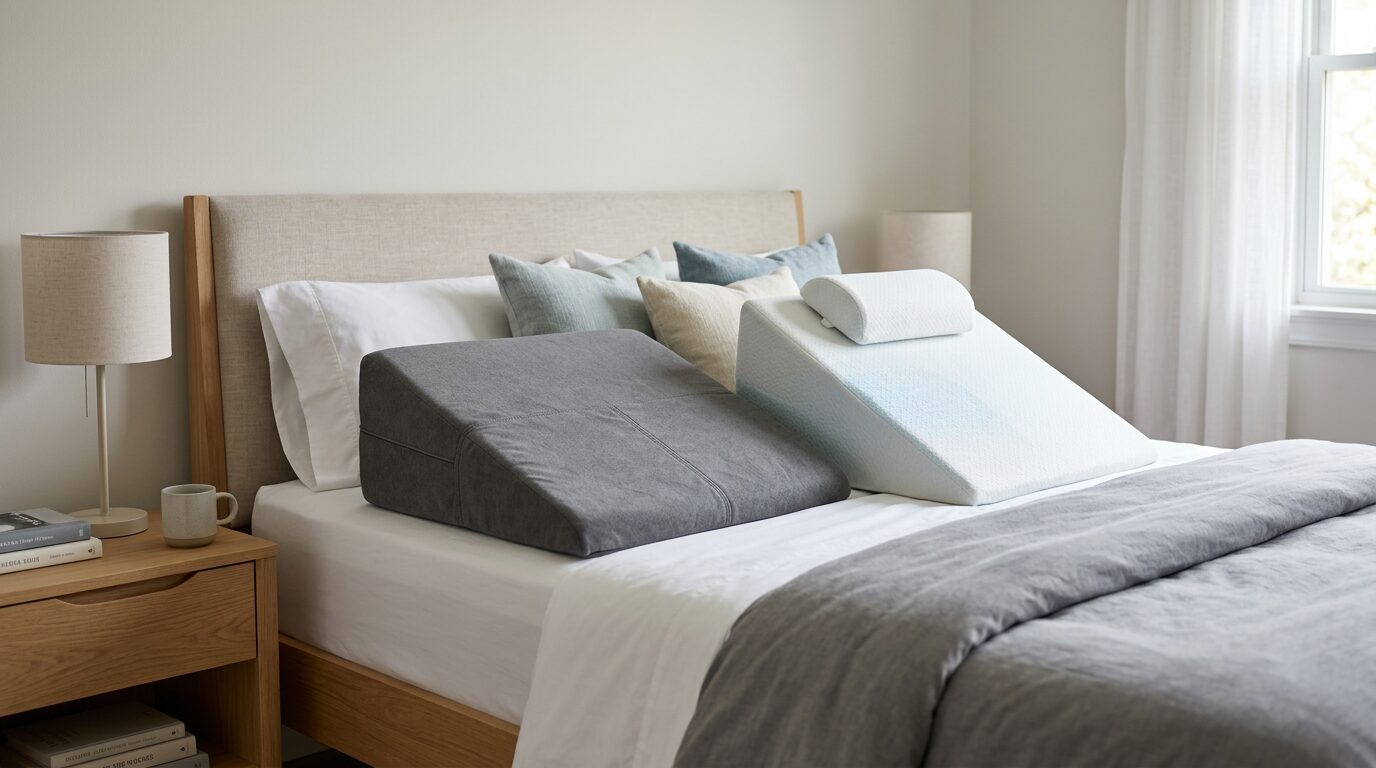 Sleeping with Acid Reflux Bed Wedge Comparison