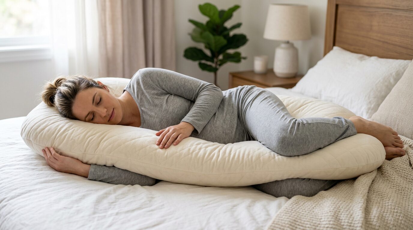 Body Pillow for Pregnancy Back Pain